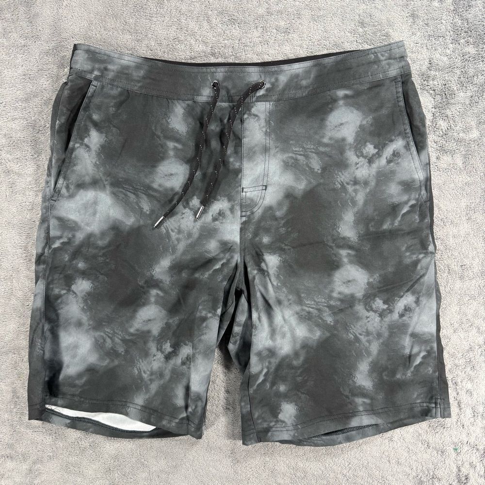 Fair Harbor Men’s Ozone Board Short Tie Dye Compression Liner Swim Vacation